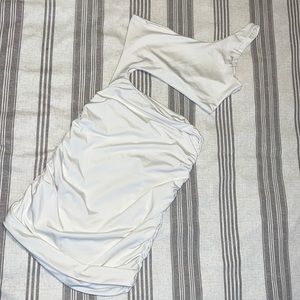 One shoulder bodycon dress